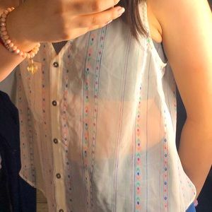 Forever 21 See Through Tank Top